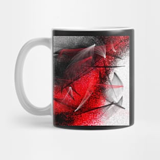 under the spotlight abstract digital painting Mug